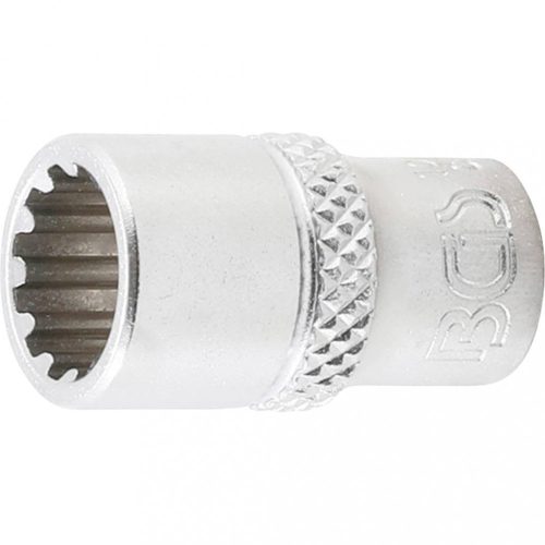 BGS technic Gola hlavica, Gear Lock, 6,3 mm (1/4") račňa , 9 mm (BGS 10109)