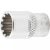 BGS technic Gola hlavica, Gear Lock, 6,3 mm (1/4") račňa ,11 mm (BGS 10111)