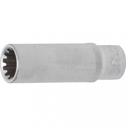 BGS technic Gola hlavica, Gear Lock, dlhá, 6,3 mm (1/4") račňa , 10 mm (BGS 10160)