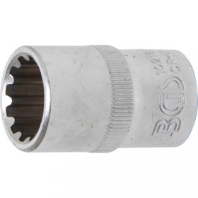   BGS technic Gola hlavica, Gear Lock | 12.5 mm (1/2") račňa | 16 mm (BGS 10216)