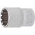 BGS technic Gola hlavica, Gear Lock | 12.5 mm (1/2") račňa | 18 mm (BGS 10218)