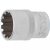 BGS technic Gola hlavica, Gear Lock | 12.5 mm (1/2") račňa | 20 mm (BGS 10220)