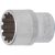 BGS technic Gola hlavica, Gear Lock | 12.5 mm (1/2") račňa | 21 mm (BGS 10221)