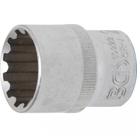 BGS technic Gola hlavica, Gear Lock | 12.5 mm (1/2") račňa | 22 mm (BGS 10222)
