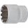 BGS technic Gola hlavica, Gear Lock | 12.5 mm (1/2") račňa | 27 mm (BGS 10227)