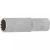 BGS technic Gola hlavica, Gear Lock, dlhá | 12.5 mm (1/2") račňa | 15 mm (BGS 10255)