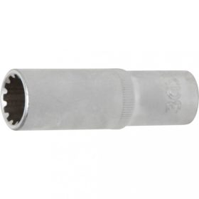   BGS technic Gola hlavica, Gear Lock, dlhá | 12.5 mm (1/2") račňa | 16 mm (BGS 10256)