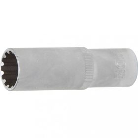   BGS technic Gola hlavica, Gear Lock, dlhá | 12.5 mm (1/2") račňa | 17 mm (BGS 10257)