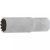 BGS technic Gola hlavica, Gear Lock, dlhá | 12.5 mm (1/2") račňa | 17 mm (BGS 10257)