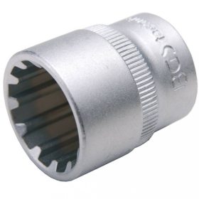   BGS technic Gola hlavica, Gear Lock | 10 mm (3/8") račňa | 19 mm (BGS 10319)