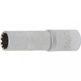   BGS technic Gola hlavica, Gear Lock, dlhá | 10 mm (3/8") račňa | 11 mm (BGS 10351)