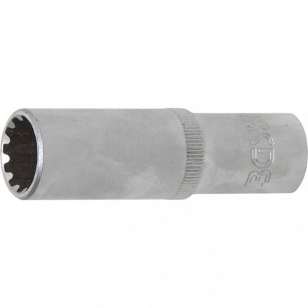 BGS technic Gola hlavica, Gear Lock, dlhá | 10 mm (3/8") račňa | 13 mm (BGS 10353)