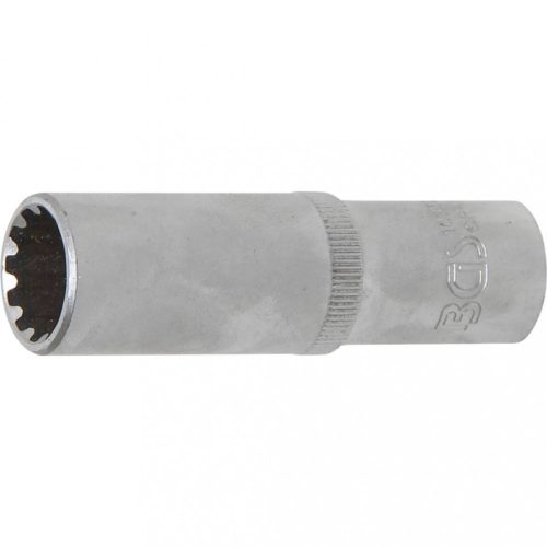 BGS technic Gola hlavica, Gear Lock, dlhá | 10 mm (3/8") račňa | 13 mm (BGS 10353)