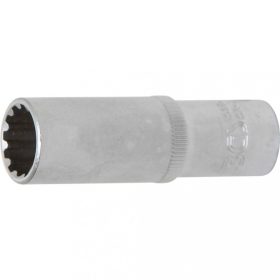   BGS technic Gola hlavica, Gear Lock, dlhá | 10 mm (3/8") račňa | 14 mm (BGS 10354)
