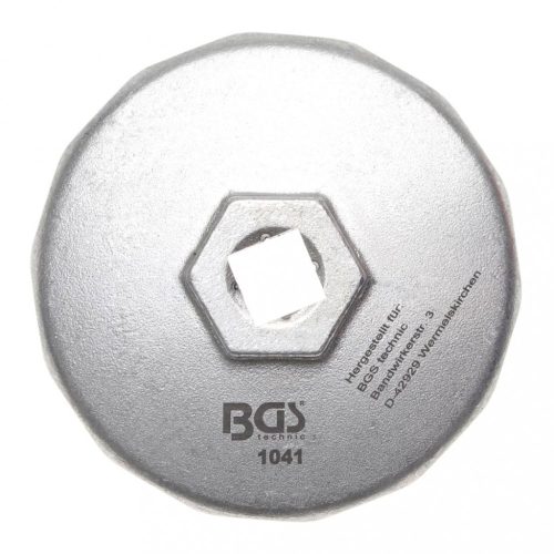 BGS technic Kľúč na olejový filter | 14-bodov | Ø 74 mm | pre Audi, BMW, Mercedes-Benz, Opel, VW (BGS 1041)