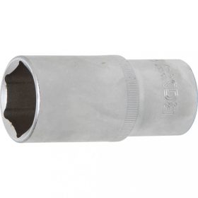   BGS technic Gola hlavica, Hexagon, dlhá | 12,5 mm (1/2") račňa | 27 mm (BGS 10567)