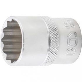   BGS technic Gola hlavica, 12-hran | 12,5 mm (1/2") račňa | 21 mm (BGS 10641)