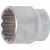 BGS technic Gola hlavica, 12-hran | 12,5 mm (1/2") račňa | 32 mm (BGS 10647)