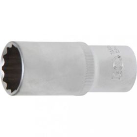   BGS technic Gola hlavica, 12-hran, dlhá | 12,5 mm (1/2") račňa | 24 mm (BGS 10688)