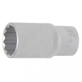   BGS technic Gola hlavica, 12-hran, dlhá | 12,5 mm (1/2") račňa | 28 mm (BGS 10689)