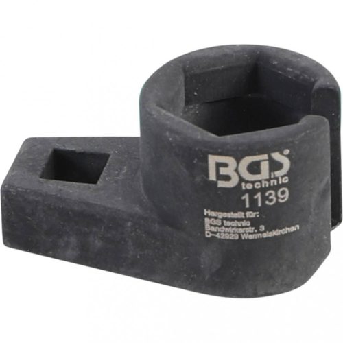 BGS technic Gola hlavica ku kyslíkovému senzoru | 10 mm (3/8") račňa | 22 mm (BGS 1139)