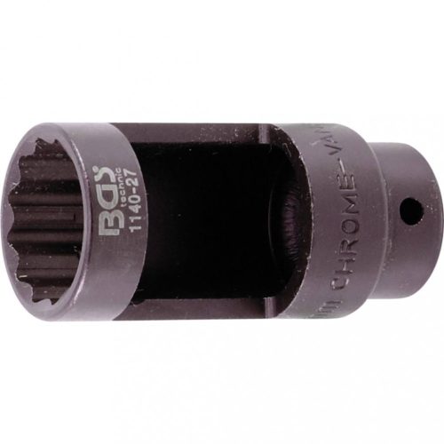 BGS technic Gola hlavica ku kyslíkovému senzoru | 12.5 mm (1/2") račňa | 27 mm (BGS 1140-27)