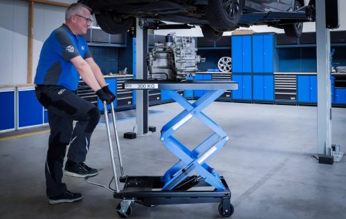 BGS technic Hydraulický zdvihák na motory a prevodovky (11997)