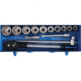   BGS technic Súprava gola | 20 mm (3/4") račňa | hlavice šesťhran 22-50 mm, 14 ks (BGS 1206)