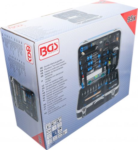 BGS technic Kufor na sanitárne náradie | 95 dielov (BGS 15502)
