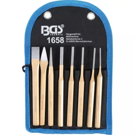  BGS technic Vyrážače kolíkov, 150 mm, so sekáčom a jamkárom, 8 ks (BGS 1658)