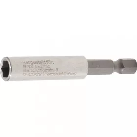   BGS technic Magnetický držiak bitov, extra silný, vonkajší šesťhran 6.3 mm (1/4”), 60mm (BGS 1727)