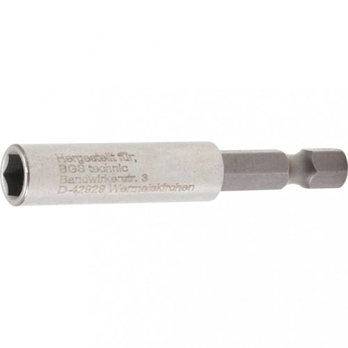 BGS technic Magnetický držiak bitov, extra silný, vonkajší šesťhran 6.3 mm (1/4”), 60mm (BGS 1727)