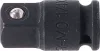BGS technic Adaptér rázovej zásuvky | vnútorný štvorec 6,3 mm (1/4") - vonkajší štvorec 10 mm (3/8") (172)