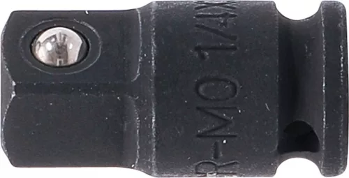 BGS technic Adaptér rázovej zásuvky | vnútorný štvorec 6,3 mm (1/4") - vonkajší štvorec 10 mm (3/8") (172)