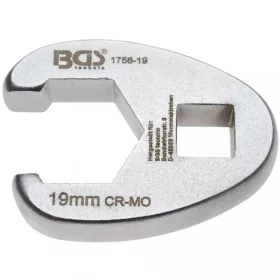  BGS technic Hlavica hollander kľúča | 10 mm (3/8") rukoväť | 19 mm (BGS 1756-19)