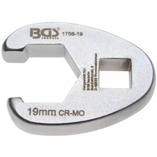 BGS technic Hlavica hollander kľúča | 10 mm (3/8") rukoväť | 19 mm (BGS 1756-19)