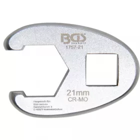   BGS technic Hlavica hollander kľúča | 12.5 mm (1/2") rukoväť | 21 mm (BGS 1757-21)