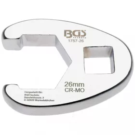   BGS technic Hlavica hollander kľúča | 12.5 mm (1/2") rukoväť | 26 mm (BGS 1757-26)