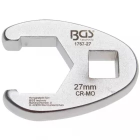   BGS technic Hlavica hollander kľúča | 12.5 mm (1/2") rukoväť | 27 mm (BGS 1757-27)