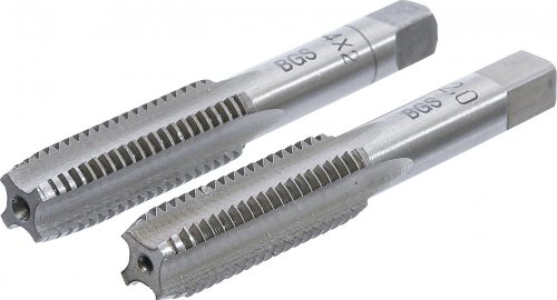 BGS technic Sada závitníkov | predrezávací a dokončovací závitník | M14 x 2,0 mm | 2-dielna (BGS 1900-M14X2-0-B)