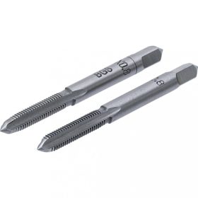   BGS technic Súprava závitníkov | predrezávací a dokončovací závitník | M5 x 0,8 | 2-dielna (BGS 1900-M5X0.8-B)