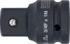 BGS technic Adaptér rázovej zásuvky | vnútorný štvorec 20 mm (3/4") - vonkajší štvorec 25 mm (1") (195)