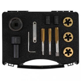   BGS technic Súprava na rezanie závitov pre skrutky a matice kolies, 12 ks (BGS 1988)