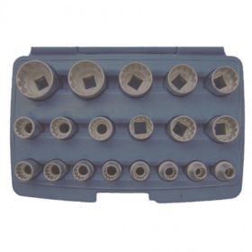   BGS technic Prázne plastové púzdro pre súpravu gola hlavíc BGS 2152 (BGS 2152-LEER)