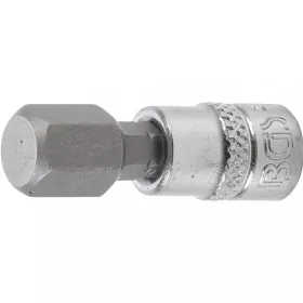  BGS technic Hlavica – bit | 6.3 mm (1/4") račňa | šesťhran (imbus) 10 mm (BGS 2161-10)