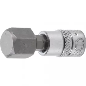   BGS technic Hlavica – bit | 6.3 mm (1/4") račňa | šesťhran (imbus) 12 mm (BGS 2161-12)