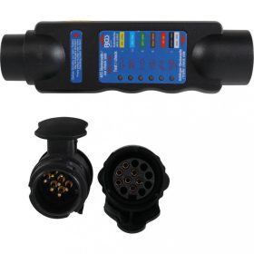   BGS technic Tester konektora prívesného vozíka, 7-13 kontaktov (BGS 2171)