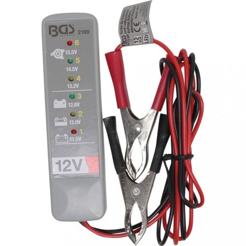 BGS technic Tester akumulátora a dobíjania (BGS 2189)