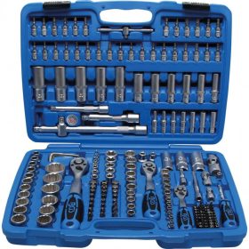   BGS technic Súprava gola hlavíc, 12-hran | 6.3 mm (1/4") / 10 mm (3/8") / 12.5 mm (1/2") račne | 171 ks (BGS 2286)