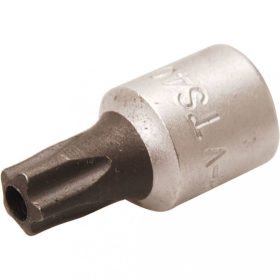   BGS technic Hlavica – bit „T-Star” bezpečnostná (s dierou) (pre Torx) | 6.3 mm (1/4") račňa | TS40 (BGS 2355-TS40)